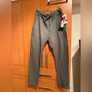 Women’s one size Charcoal Joggers with Drawstring Waist